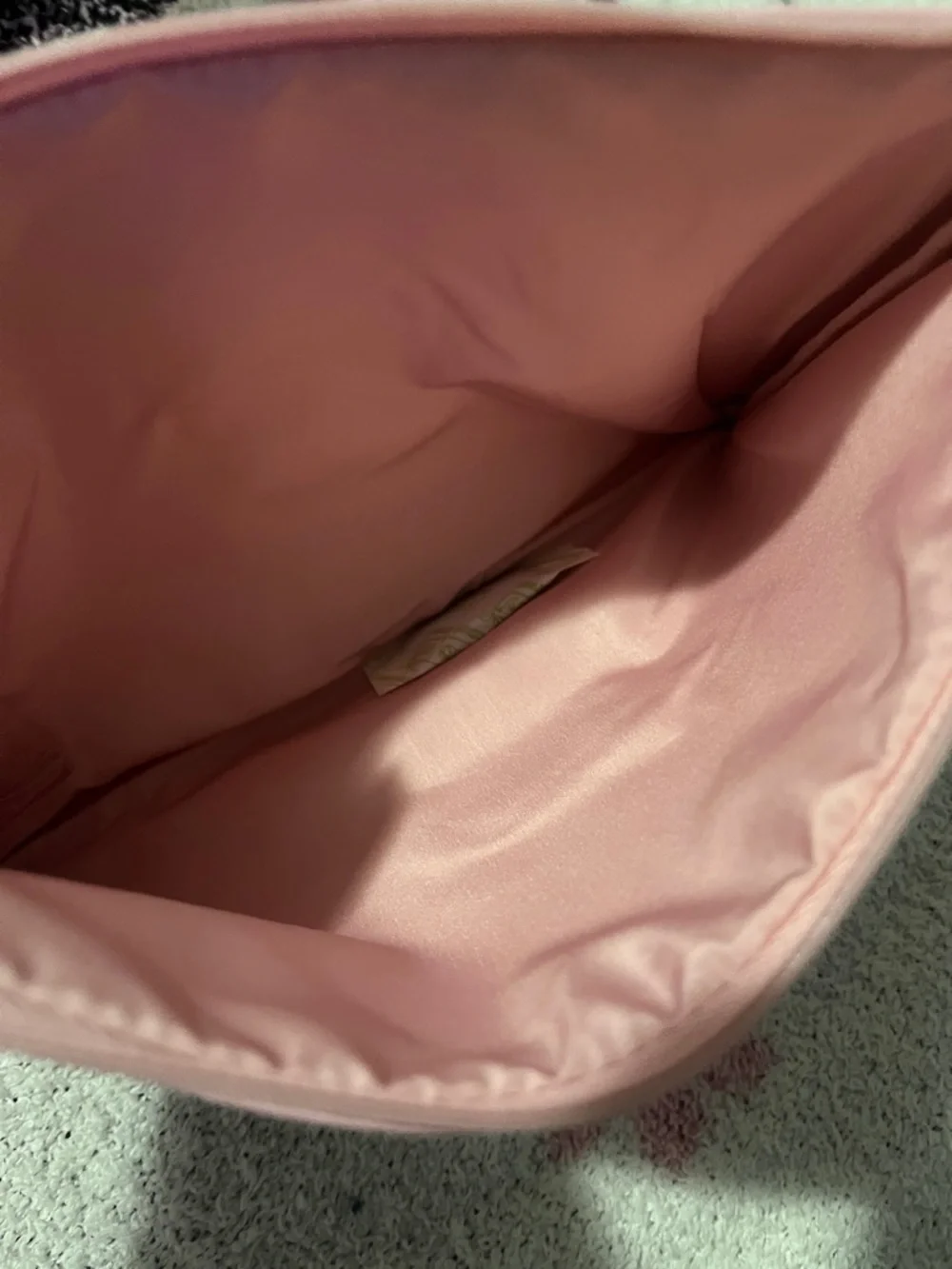 Kylie Pink Lip Print Cosmetic Pouch